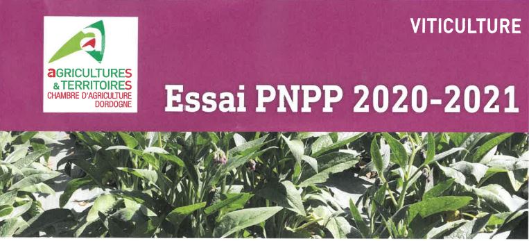 Essai PNPP 2020 – 2021 : compte rendu de la Chambre d’agriculture de Dordogne